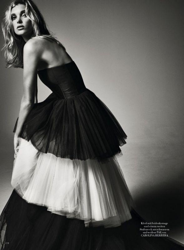 Эльза Хоск на обложке немецкого Harper’s Bazaar